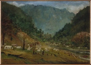 Murray, J P, fl 1880s-1890s :Mahakapawa Camp. 1888.