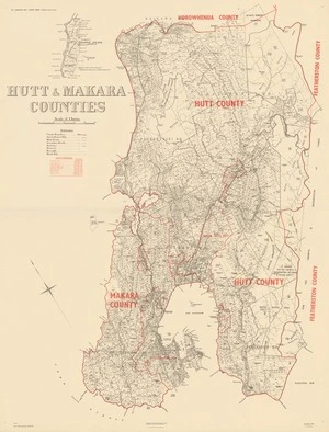 Hutt & Makara Counties.
