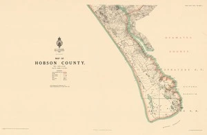 Map of Hobson County.