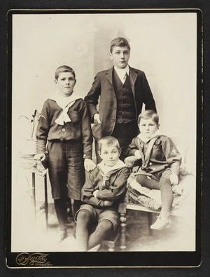 Portrait of Stout children