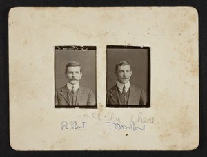 Portraits of Robert Stout and Thomas Duncan Macgregor Stout
