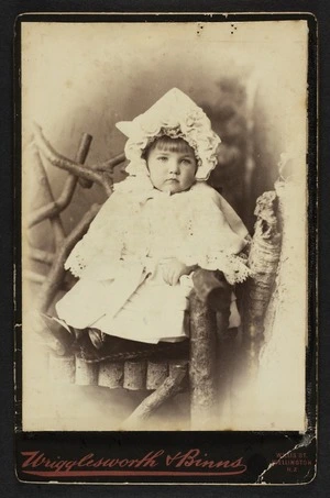 Portrait of Thomas Duncan Macgregor Stout, aged one year three months