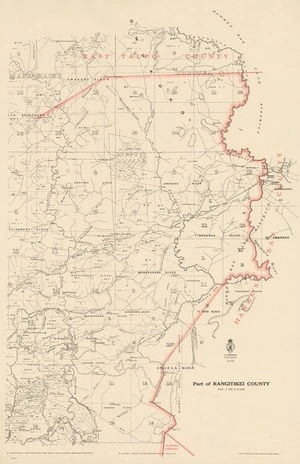 [Rangitikei County cadastral map]