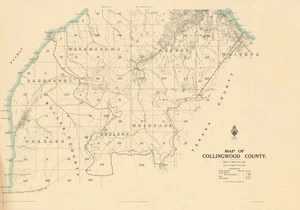 Map of Collingwood County.
