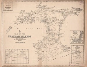 Map of the Chatham Islands / from surveys by S.P. Smith & John Robertson, 1868 & 1883.