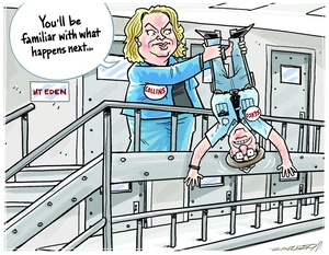 Judith Collins shakes out Serco