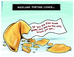 Auckland [housing] fortune cookie'
