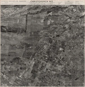 Christchurch N.Z. / compiled by N.Z. Aerial Mapping Ltd for Lands & Survey Dept.