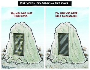 Five years. Remembering Pike River