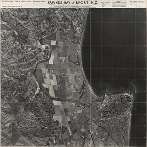 Hawkes Bay Airport N.Z. / compiled by N.Z. Aerial Mapping Ltd. for Lands & Survey Dept.