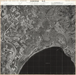 Gisborne N.Z. / compiled by N.Z. Aerial Mapping for Lands and Survey Dept.