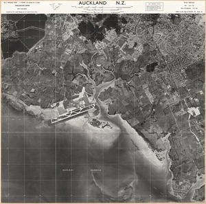 Auckland N.Z. / compiled by N.Z. Aerial Mapping Ltd. for Lands & Survey Dept.