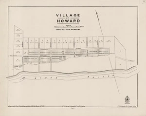 Village of Howard / surveyed by A.D. Austin, November 1863 ; drawn by H. Trent.