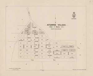 Atuaroa Village : block II Maketu S.D. / surveyed by Eric C Goldsmith.