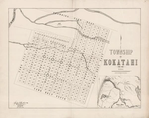 Township of Kokatahi / Gerhard Mueller, Chief Surveyor.