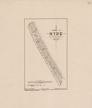 Township of Hyde [electronic resource] / surveyed by D. Barron, April 1874.