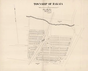 Township of Rakaia / Sam Hewlings, Chief Surveyor.