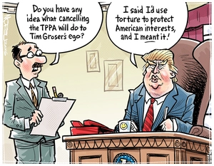 Donald Trump and TPPA