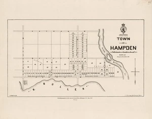 Town of Hampden : Nelson, N.Z. / surveyed by Thomas Brunner 1865 ; A. McKellar Wx Delt.