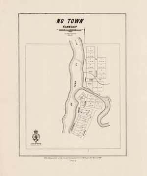 No Town township / F.E. Sewell, surveyor.