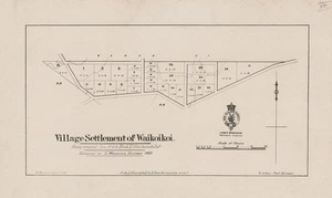 Village settlement of Waikoikoi : being original secs 17 & 19 Block X Glenkenich Dist / surveyed by G. Mackenzie December 1883 ; W. Percival delt.