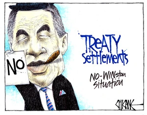 [Winston Peters says 'No' to Treaty Settlements]
