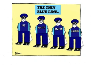 The thin blue line
