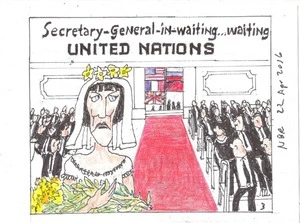 Secretary-General-in-waiting … waiting