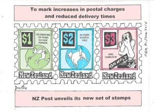 NZ Post unveils its new set of stamps