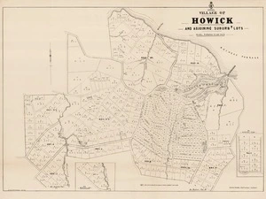Village of Howick and adjoining suburb'n lots.