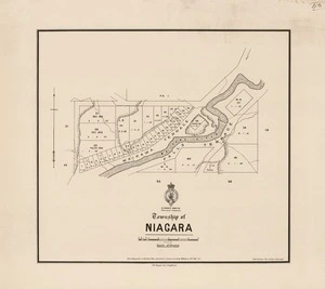 Township of Niagara [electronic resource] / F.W. Flanagan, chief draughtsman ; David Barron, chief surveyor, Invercargill.