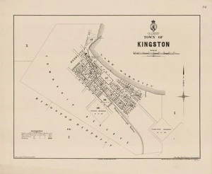 Town of Kingston / drawn by J.C. Potter.