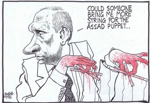 Putin's Assad puppet
