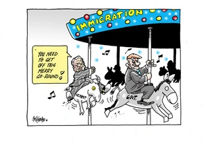 Immigration merry-go-round