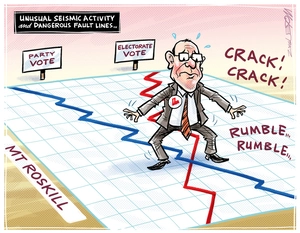 Unusual seismic activity and dangerous fault lines - Labour Party