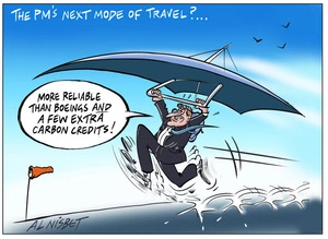 The PM's next mode of travel?