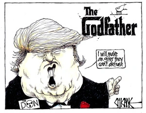 Donald Trump the Godfather