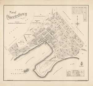 Plan of Queenstown / H. Saunders.