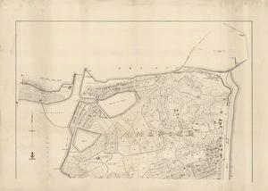 Map of the borough of Napier and Napier South and West Shore extensions, Hawke's Bay N.Z.