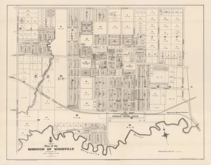 Plan of the Borough of Woodville [electronic resource] / W.G. Harding, Delt., 1911.