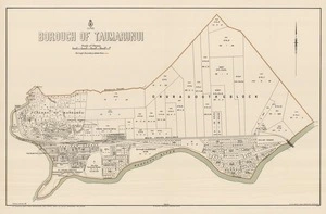 Borough of Taumarunui / F.W. Bronte delt.