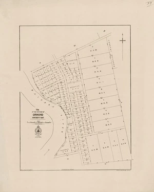 Plan of the township of Ormond, Poverty Bay / photo-lithographed by A. McColl.
