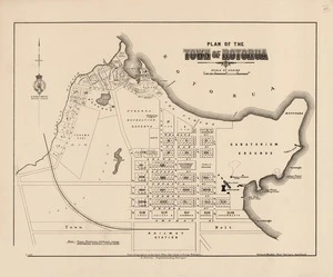Plan of the town of Rotorua / S. Percy Smith, Surveyor General.