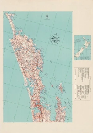 New Zealand flying maps / compiled & drawn at the Head Office, Lands & Survey Dept., Wellington.