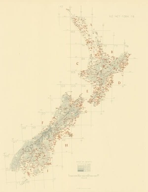 Rainfall network New Zealand.