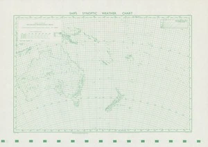 Ship's synoptic weather chart : [Australasia] / drawn by the Department of Lands & Survey.