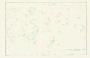 Upper air data plotting chart of Australasia / drawn by the Dept. of Lands & Survey, N.Z.
