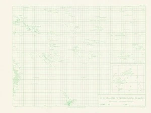 Map of meteorological stations in the South Pacific north of New Zealand / drawn by the Dept. of Lands & Survey, N.Z.