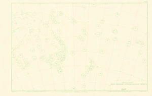 Upper air data plotting chart of Australasia / drawn by the Department of Lands & Survey.