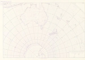 Map of meteorological stations in the Indian Ocean and South Pacific Ocean / drawn by the Dept. of Lands & Survey, N.Z.